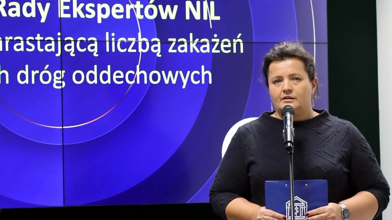 Dr hab.n.med. Magda Wiśniewska, przewodnicząca Rady Ekspertów NIL.