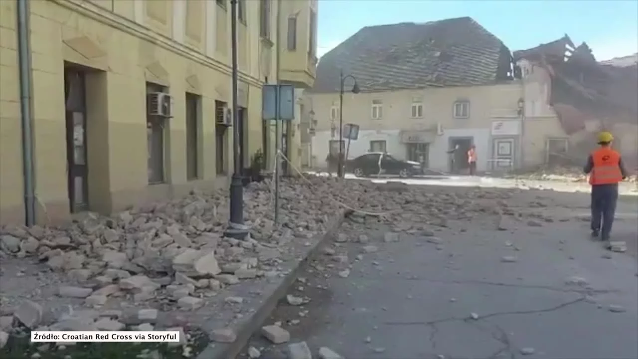 Trzęsienie ziemi w Chorwacji