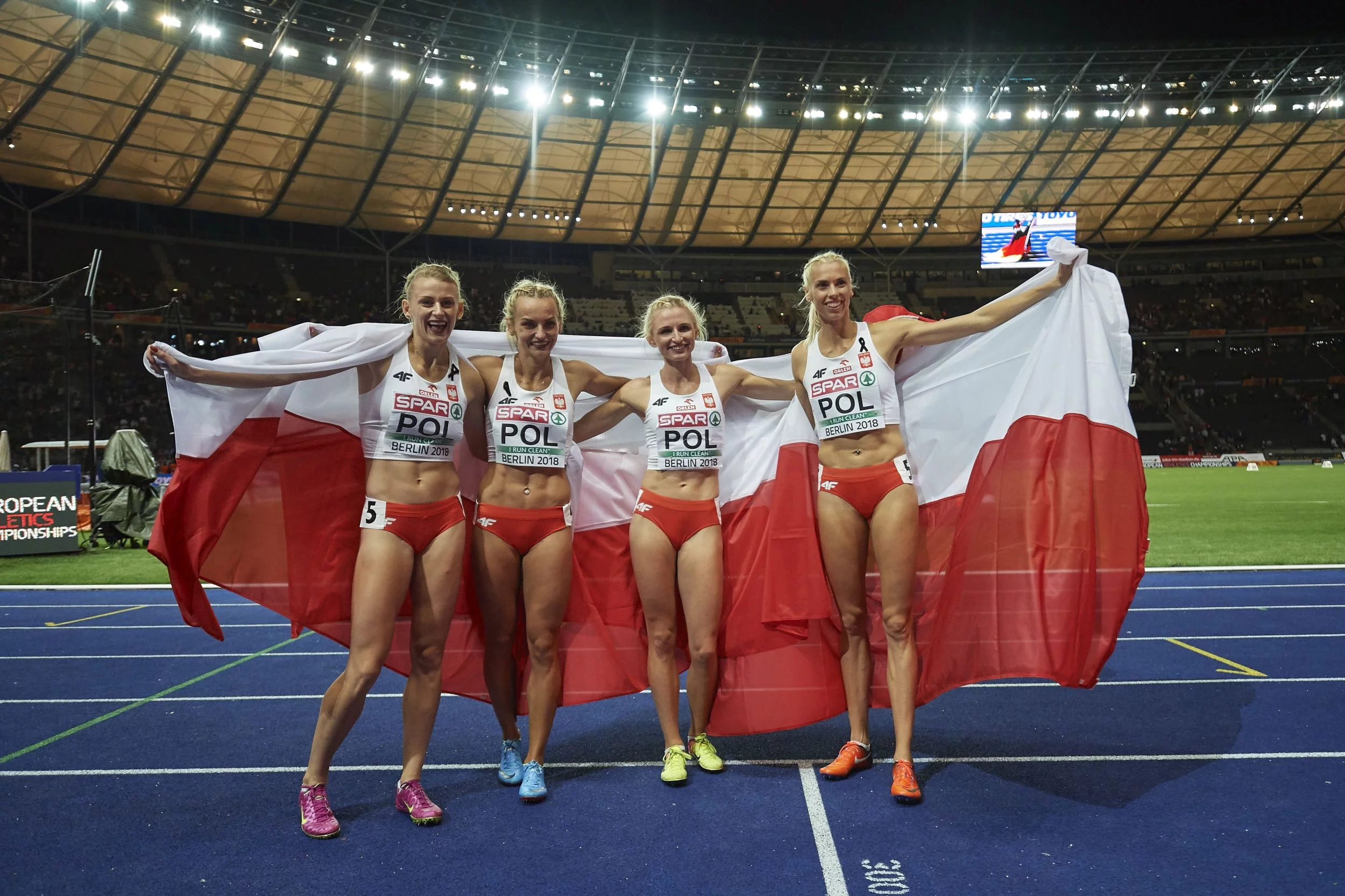 Polska sztafeta 4x400 metrów