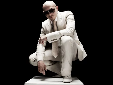 Pitbull podczas gali MTV (fot. mat. prasowe)