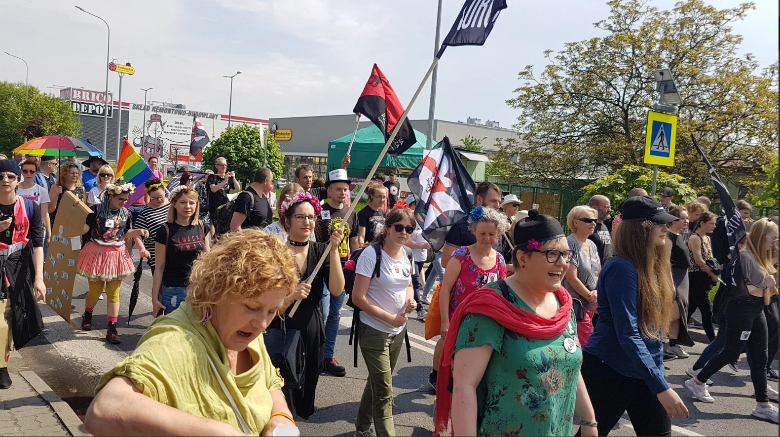 Demonstracja „Chryja pod Radiem Maryja” w 2018 roku