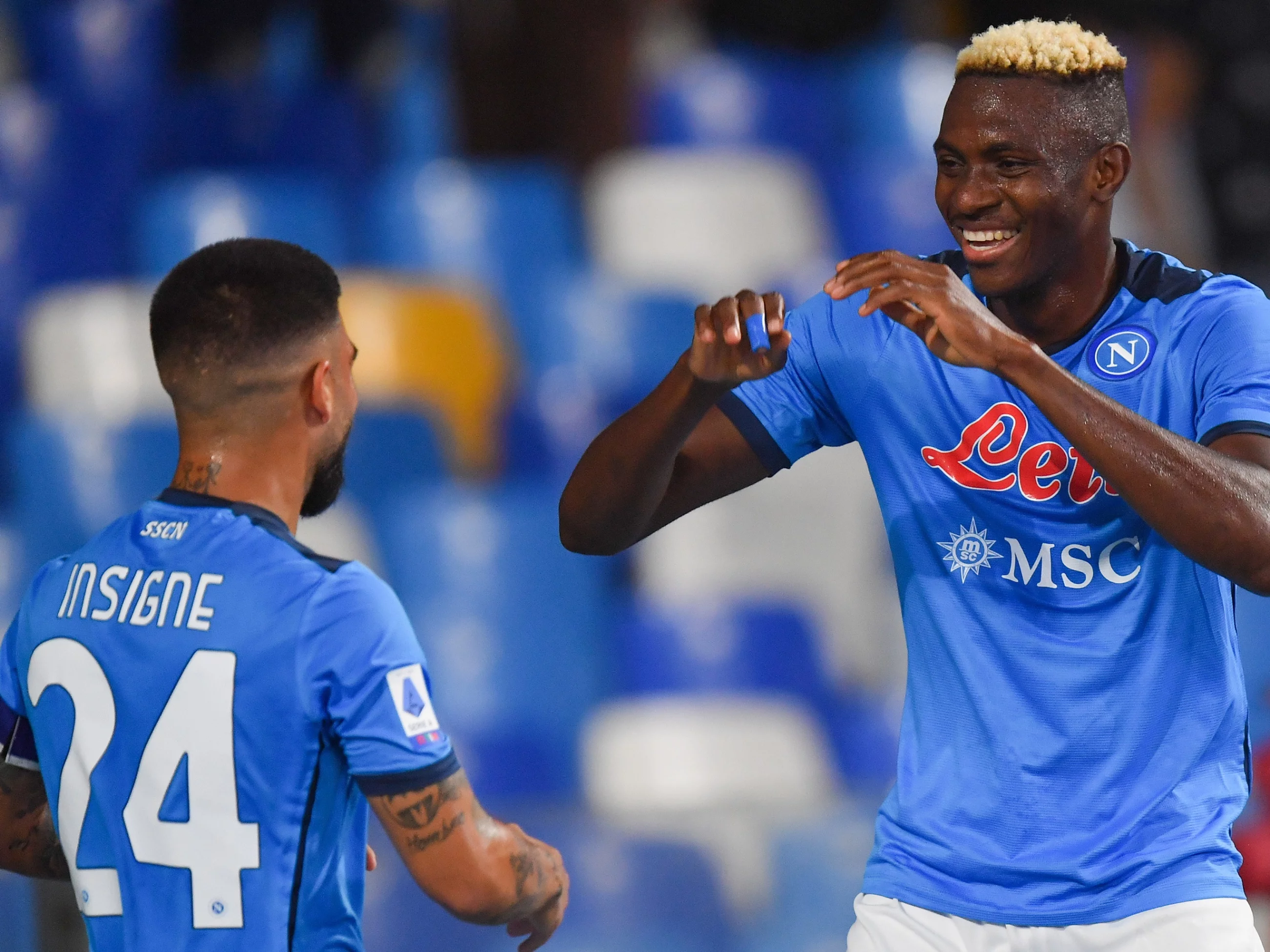 Lorenzo Insigne i Victor Osimhen