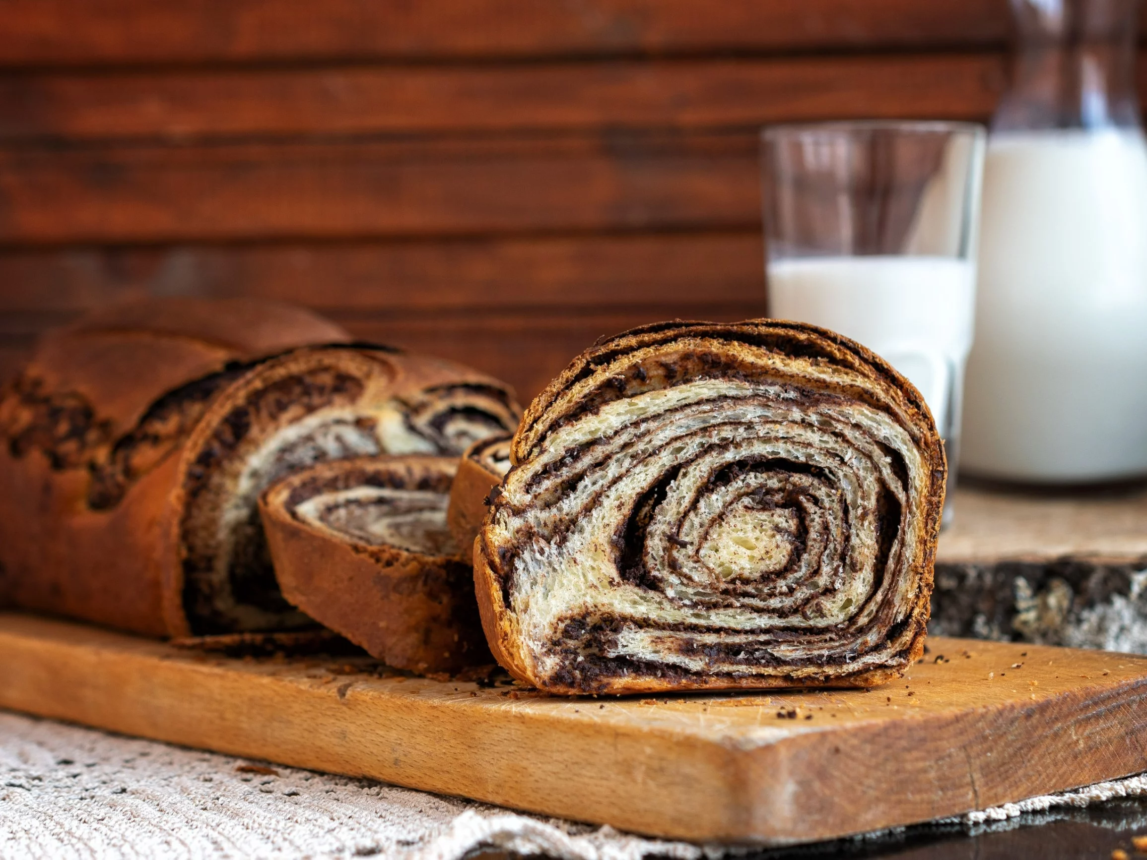 Ciasto drożdżowe z czekoladą