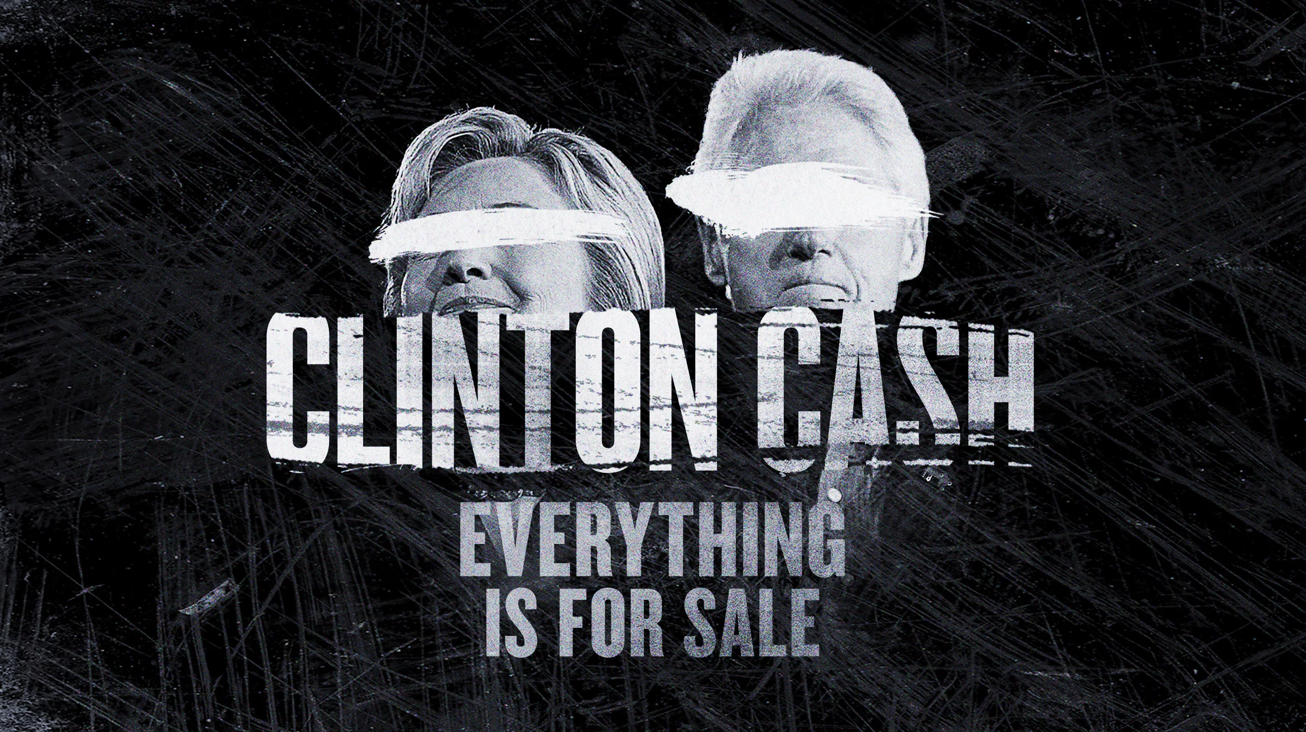 Plakat filmu "Clinton Cash" (2016)