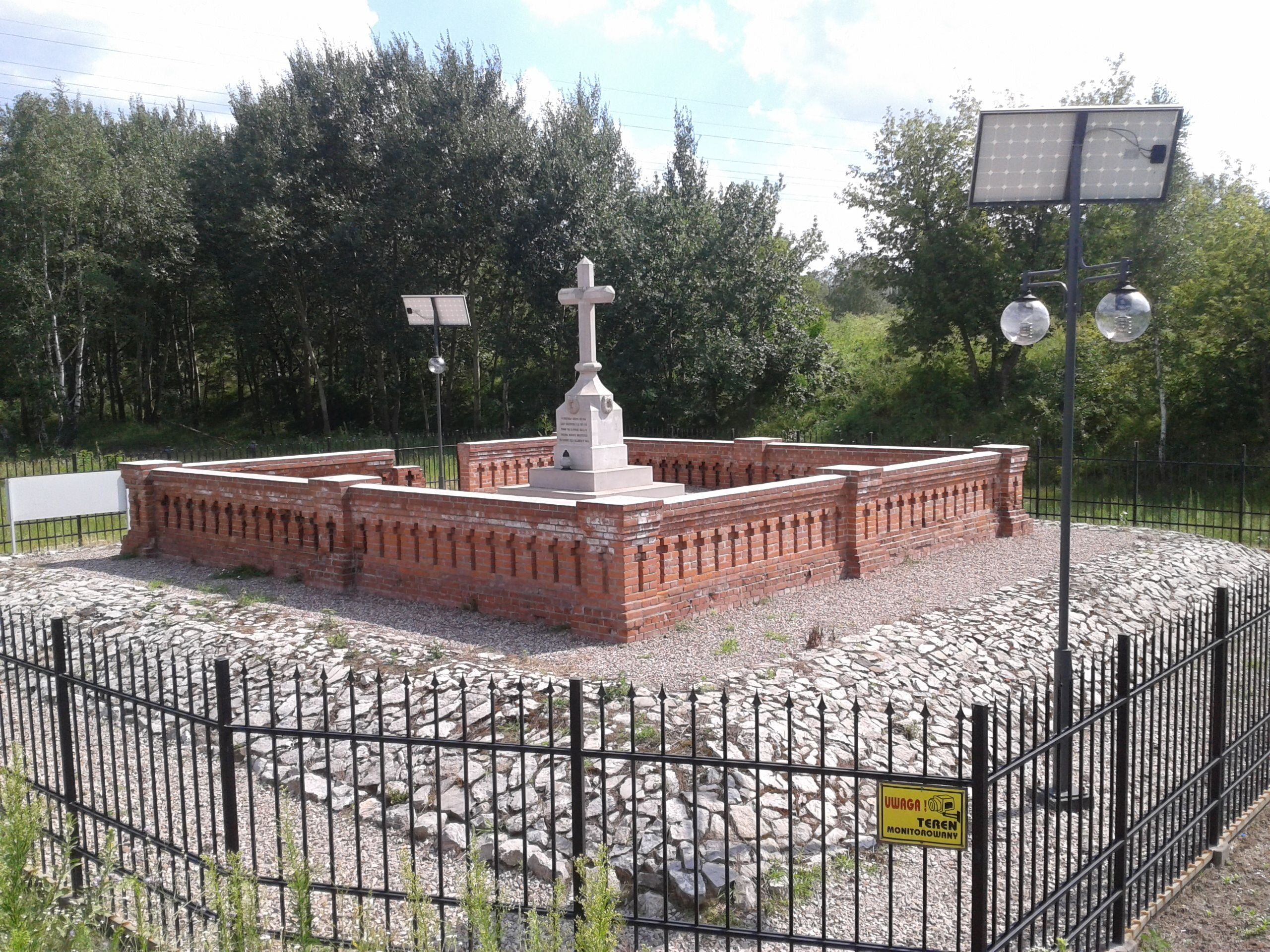Cmentarz choleryczny w 2012 roku
