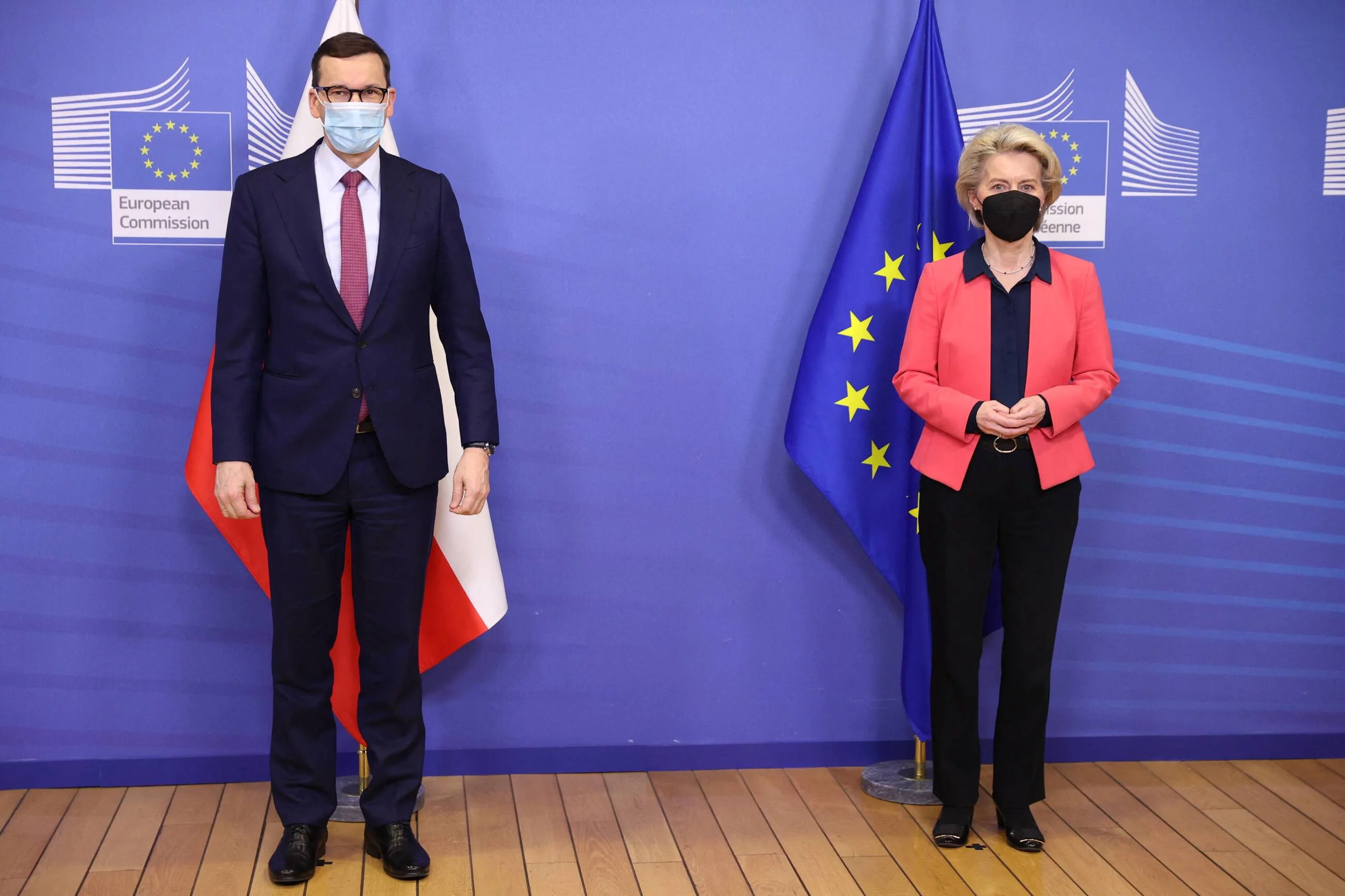 Mateusz Morawiecki i Ursula von der Leyen