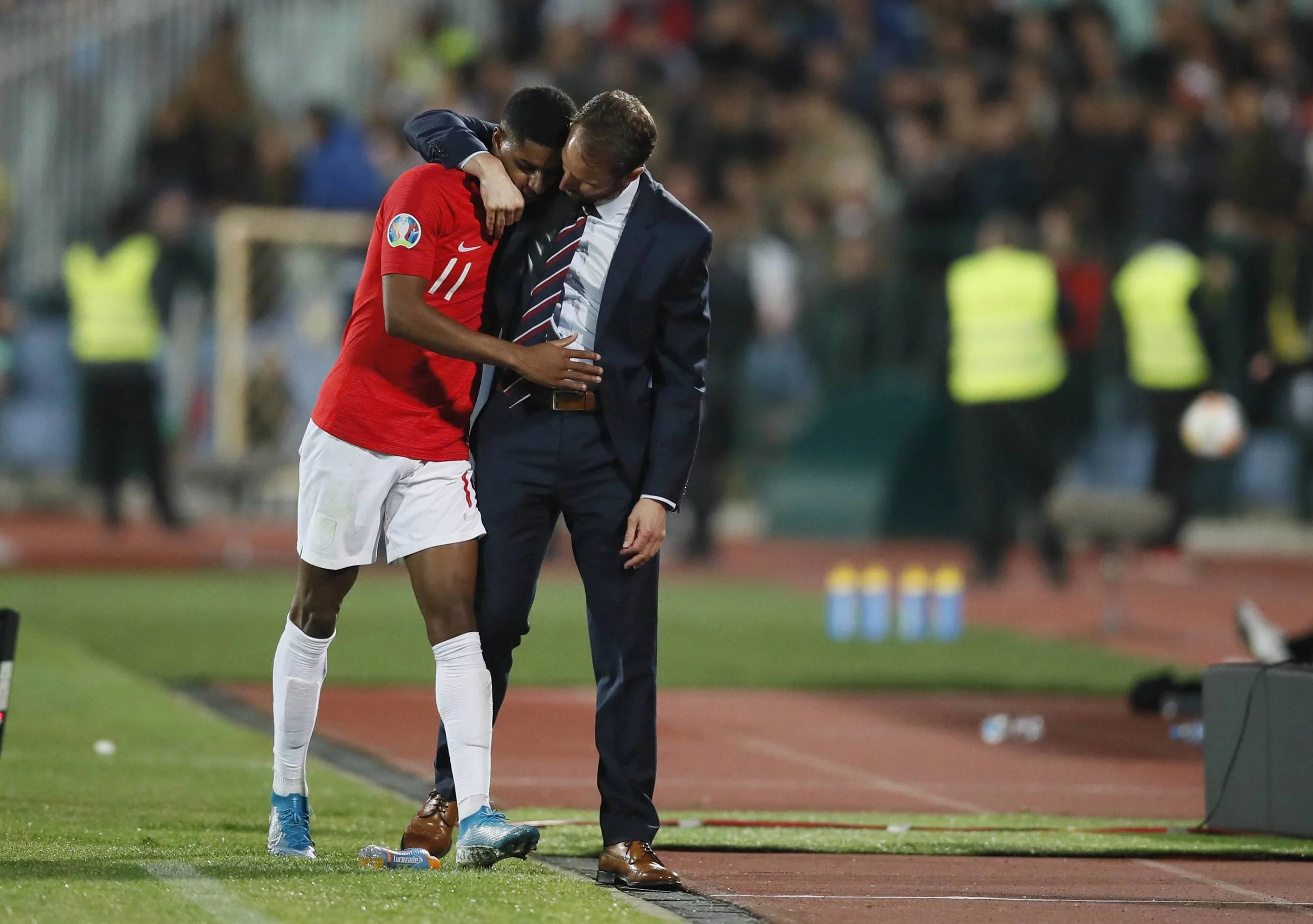 Marcus Rashford i Gareth Southgate