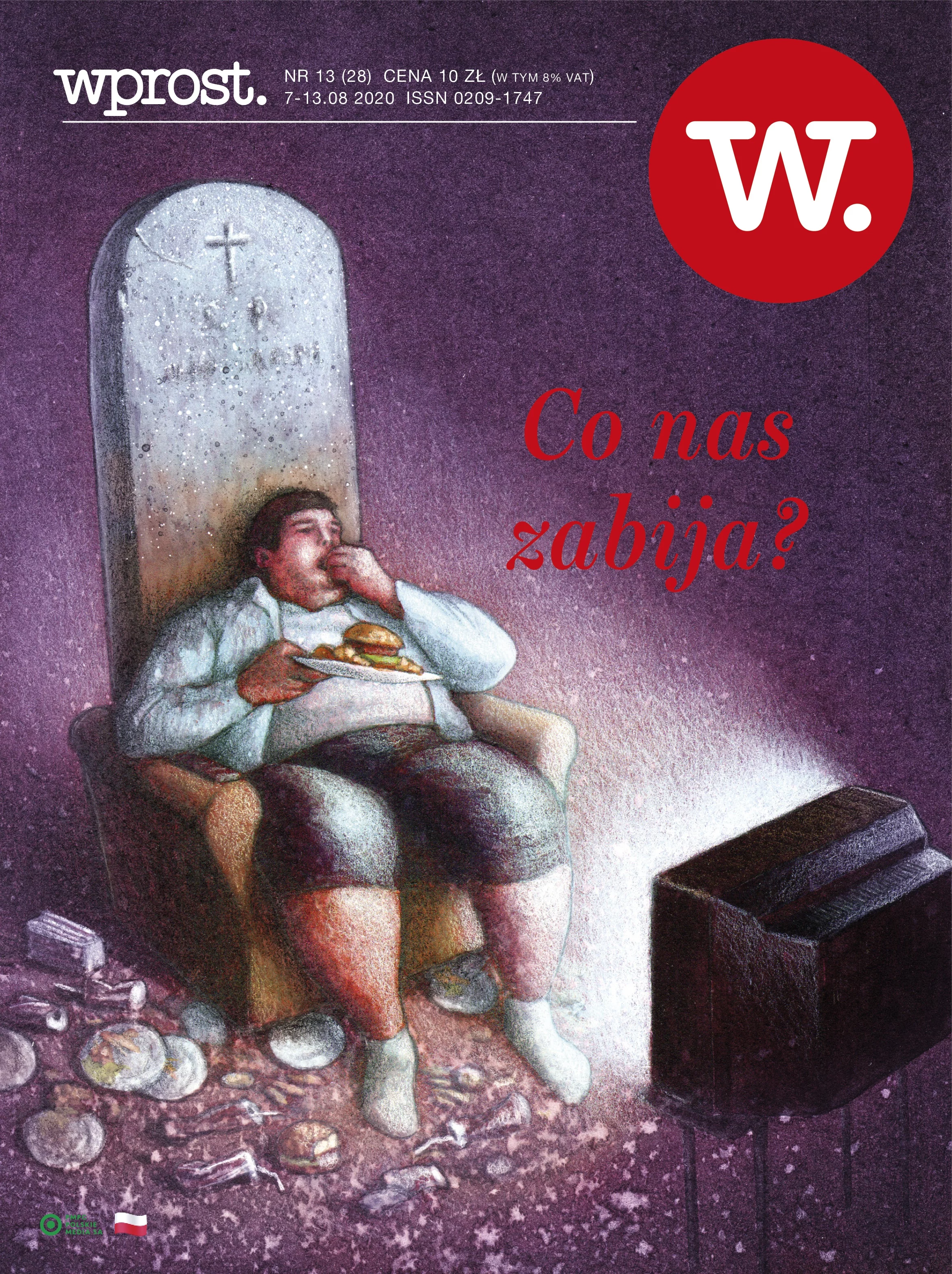 Wprost - okładka 28/2020