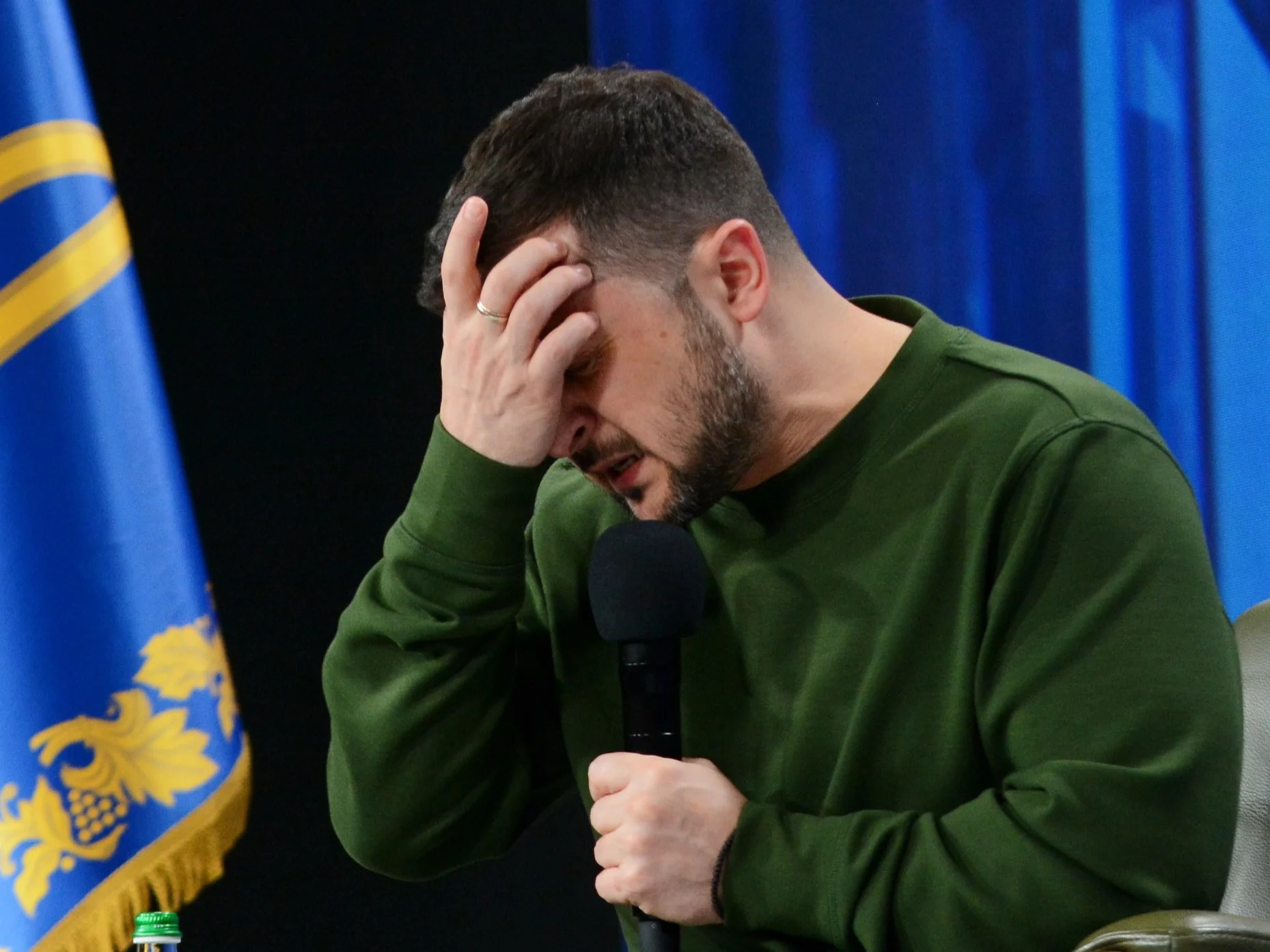 Prezydent Ukrainy Wołodymyr Zełenski