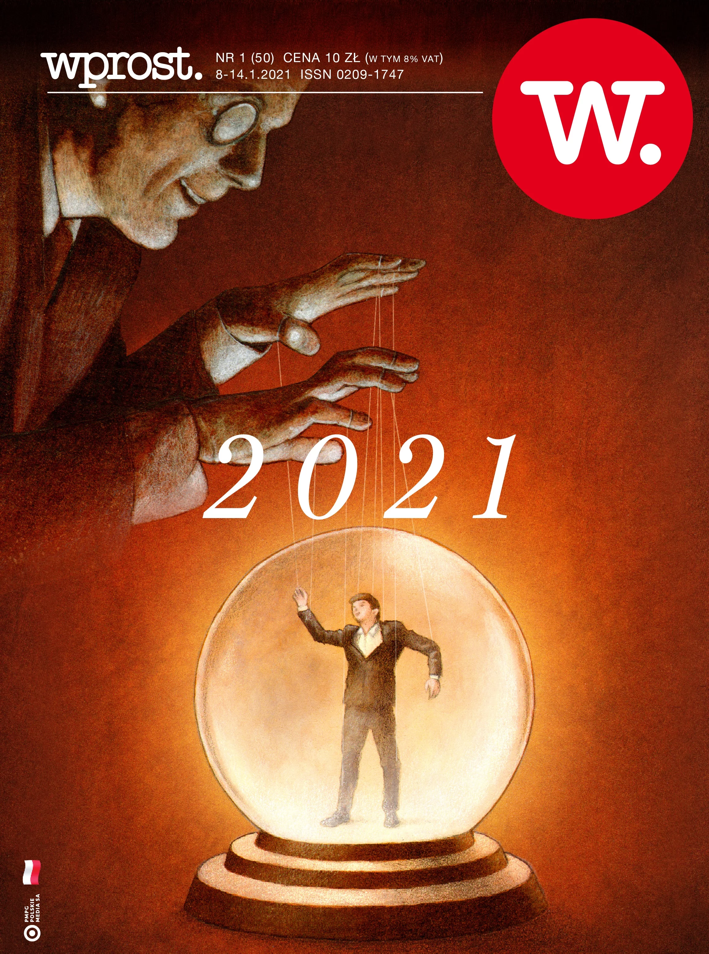 Wprost, okładka 1/2021