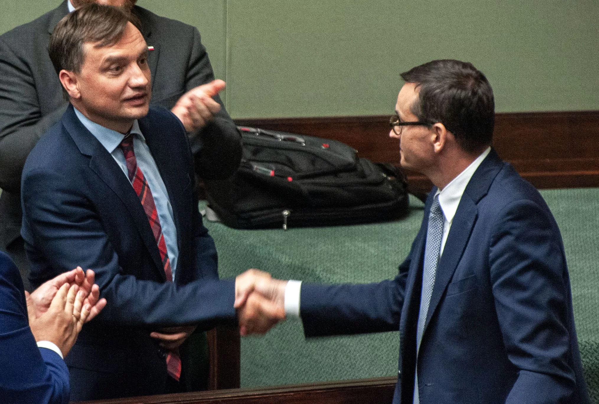 Zbigniew Ziobro i Mateusz Morawiecki