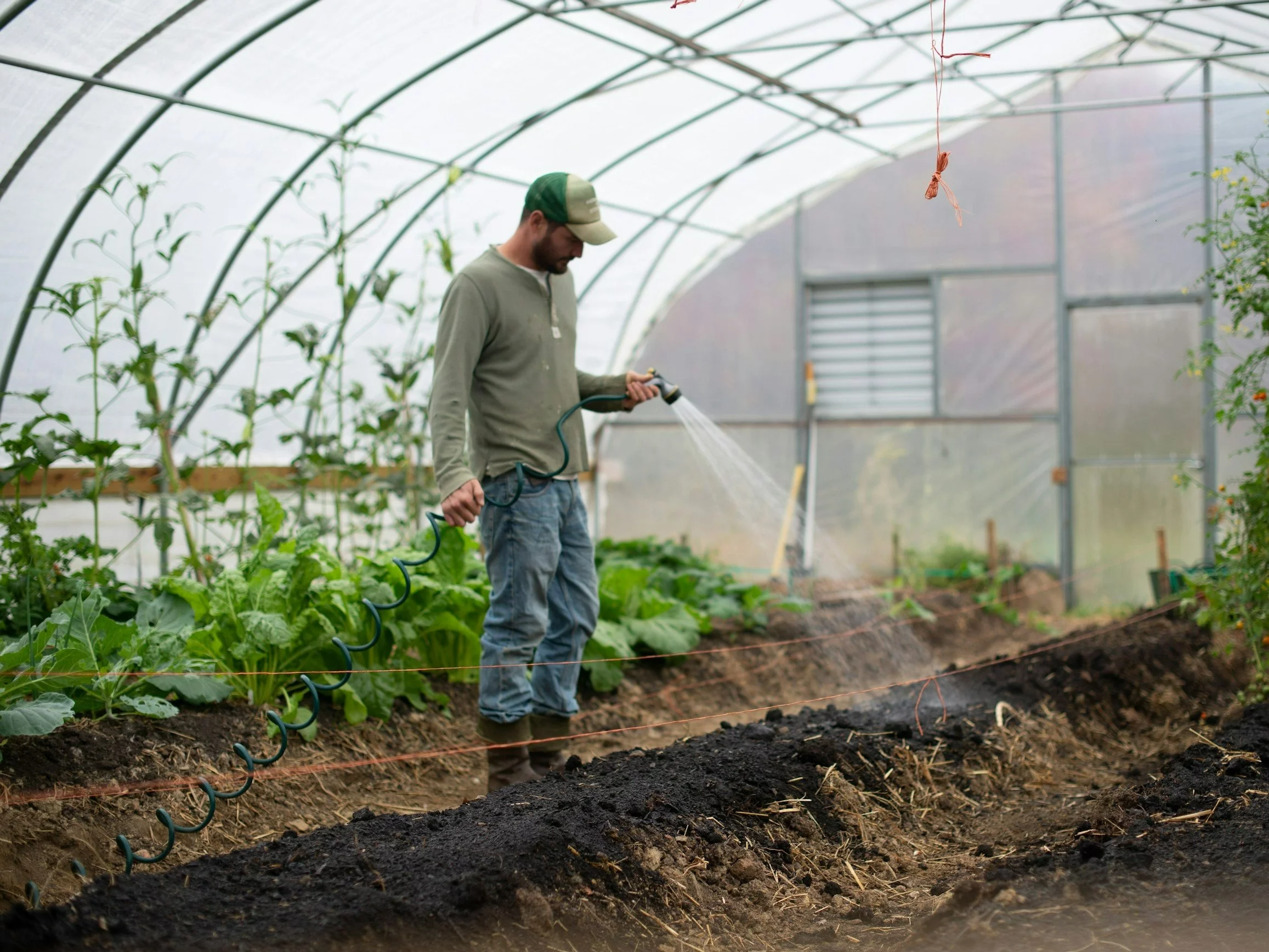Rolnik podczas pracy