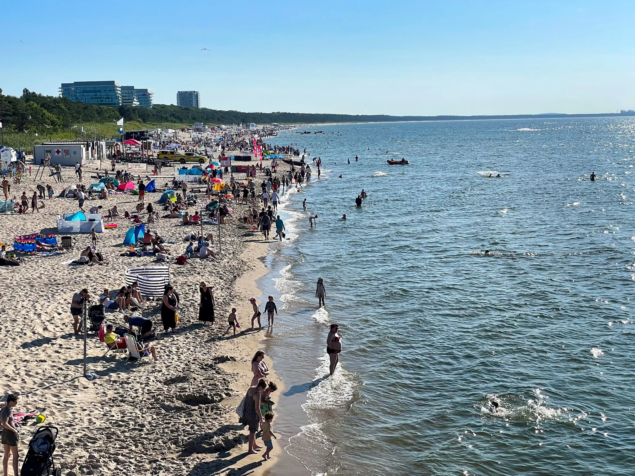 Plaża w Międzyzdrojach