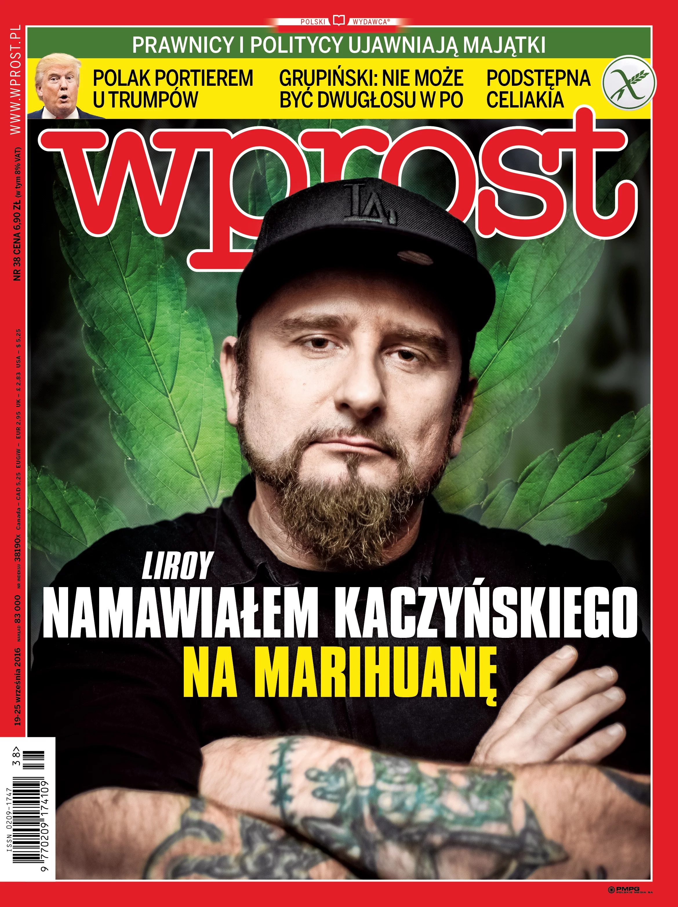 Okładka 38/2016 (1754) WPROST