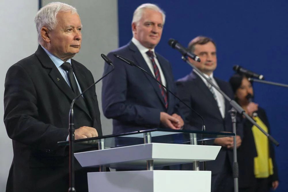 Jarosław Kaczyński, Jarosław Gowin i Zbigniew Ziobro