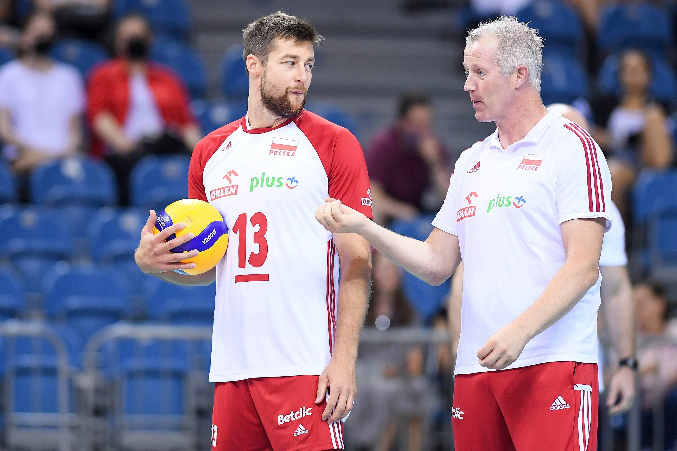 Michał Kubiak i Vital Heynen