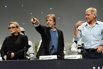 Comic-Con: Star Wars: Carrie Fisher, Mark Hamill, Harrison Ford