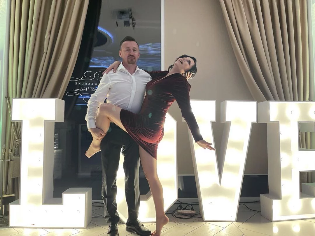 Adam Małysz i Izabela Małysz