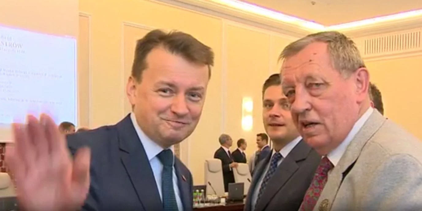 Mariusz Błaszczak i Jan Szyszko