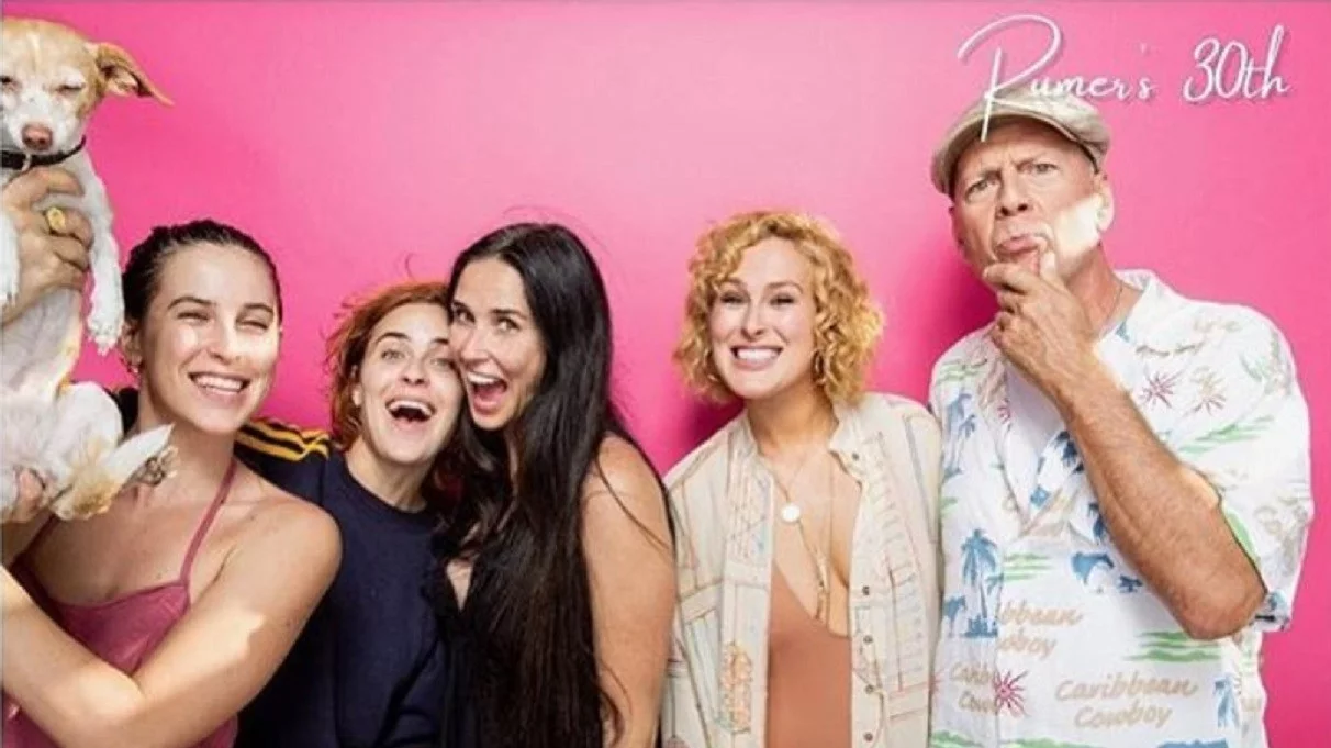 Kulisy relacji Bruce’a Willisa z córkami. Choroba to nie jedyny problem