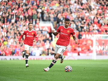 Cristiano Ronaldo i Mason Greenwood