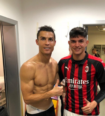 Cristiano Ronaldo i Raoul Bellanova