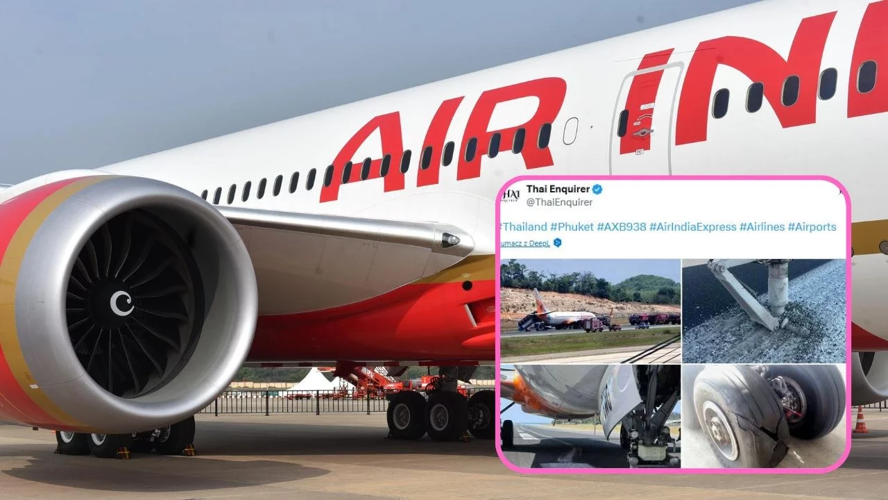 Samolot linii Air India i awaryjne lądowanie w Phuket