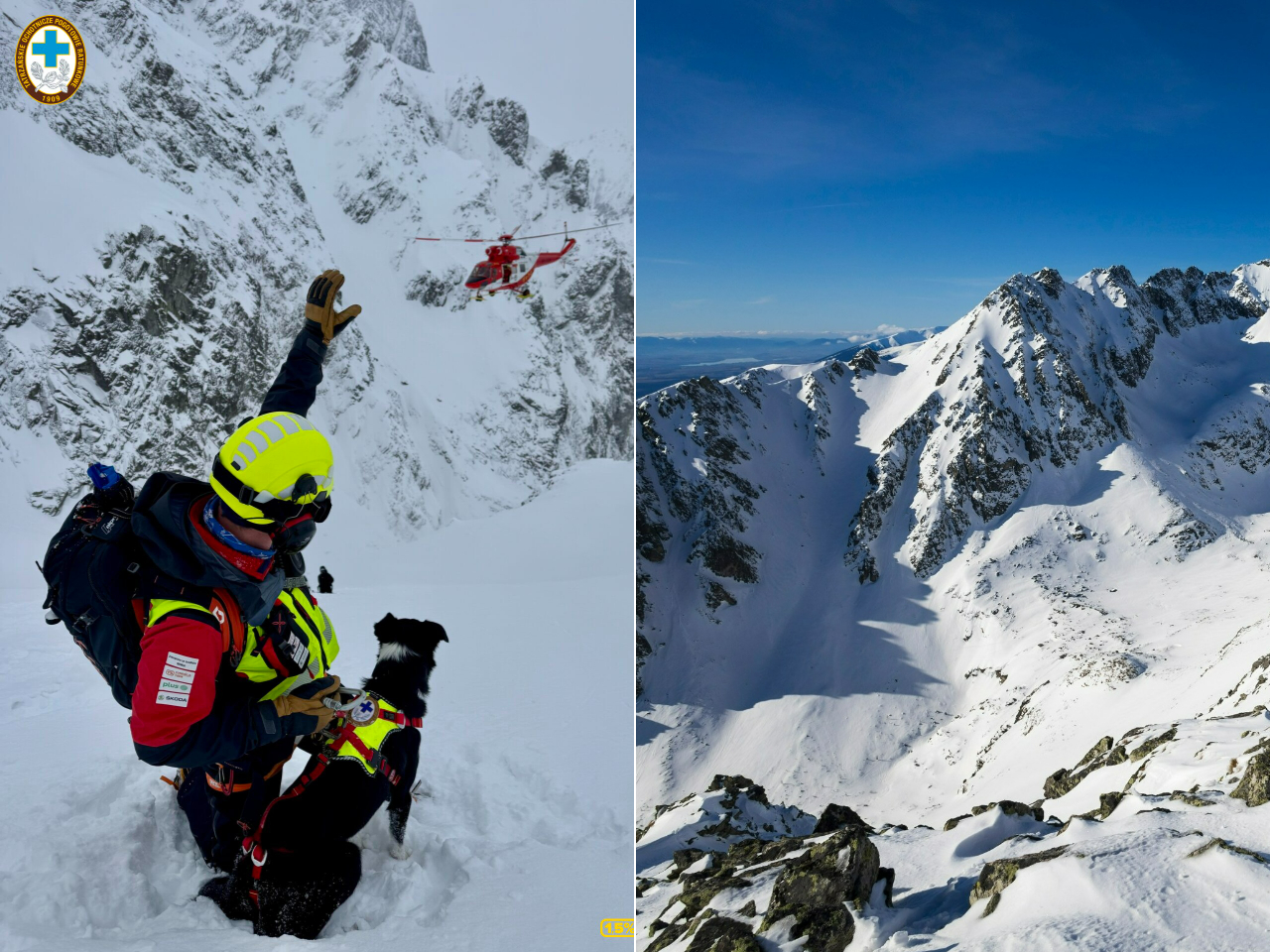 Cudowne ocalenie w Tatrach. Turystka spadła z 300 metrów