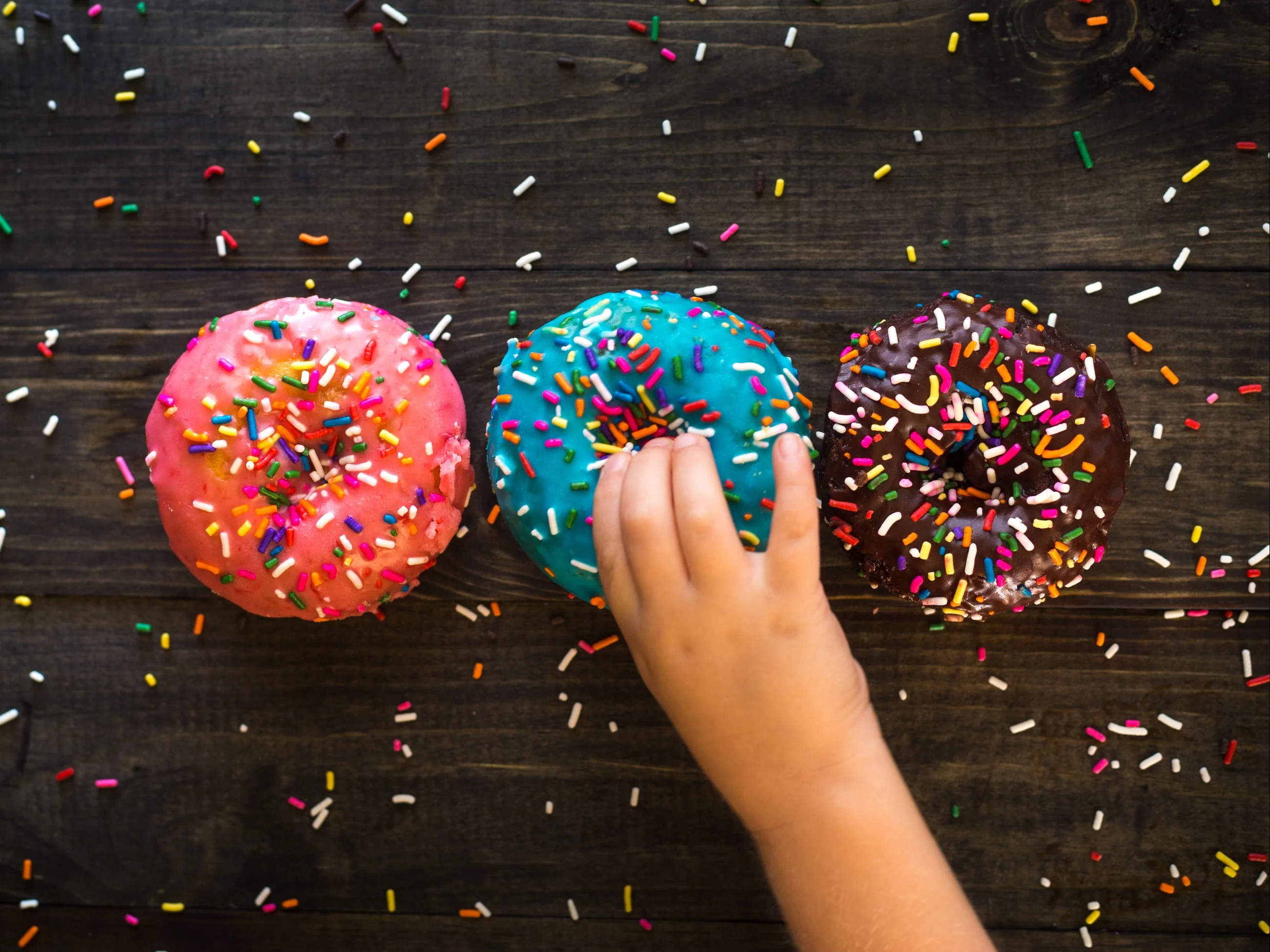 Słodycze, donuts