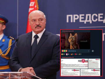 Cyberpartyzanci włamali się na stronę białoruskich służb