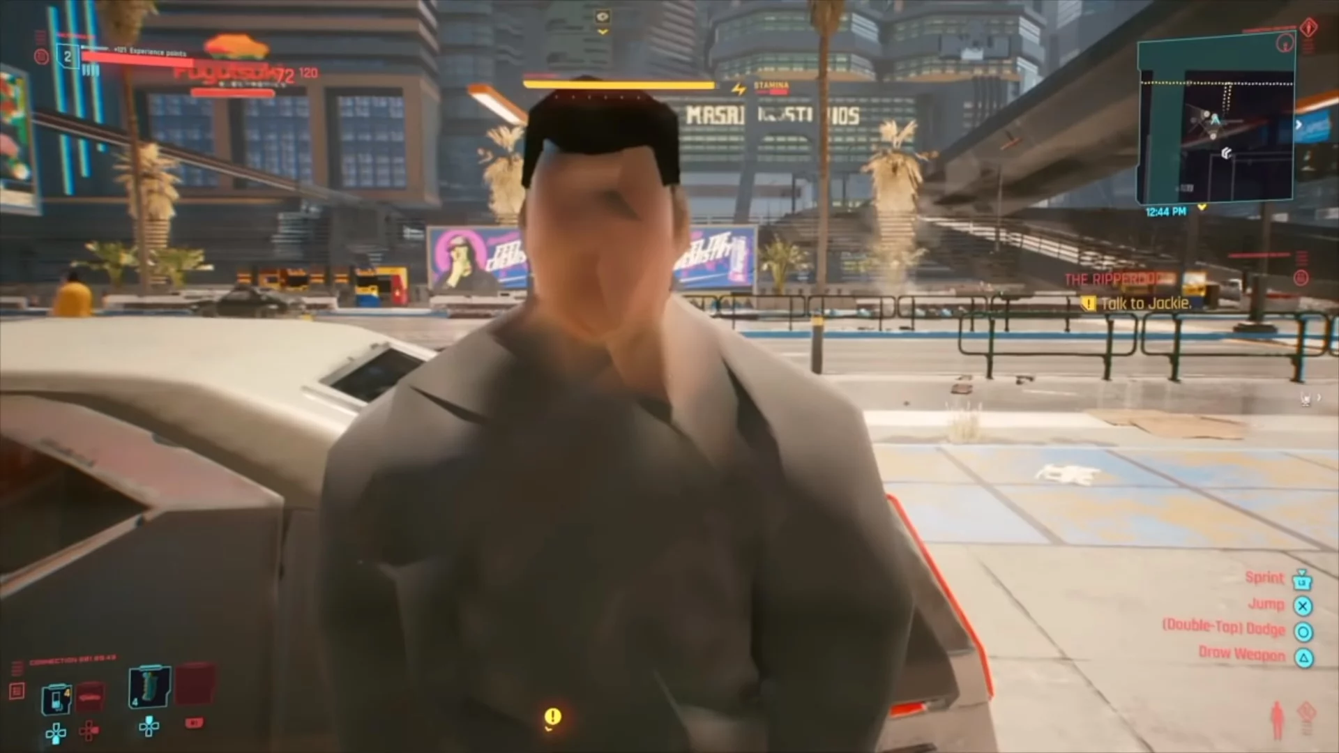 Błąd w Cyberpunku 2077