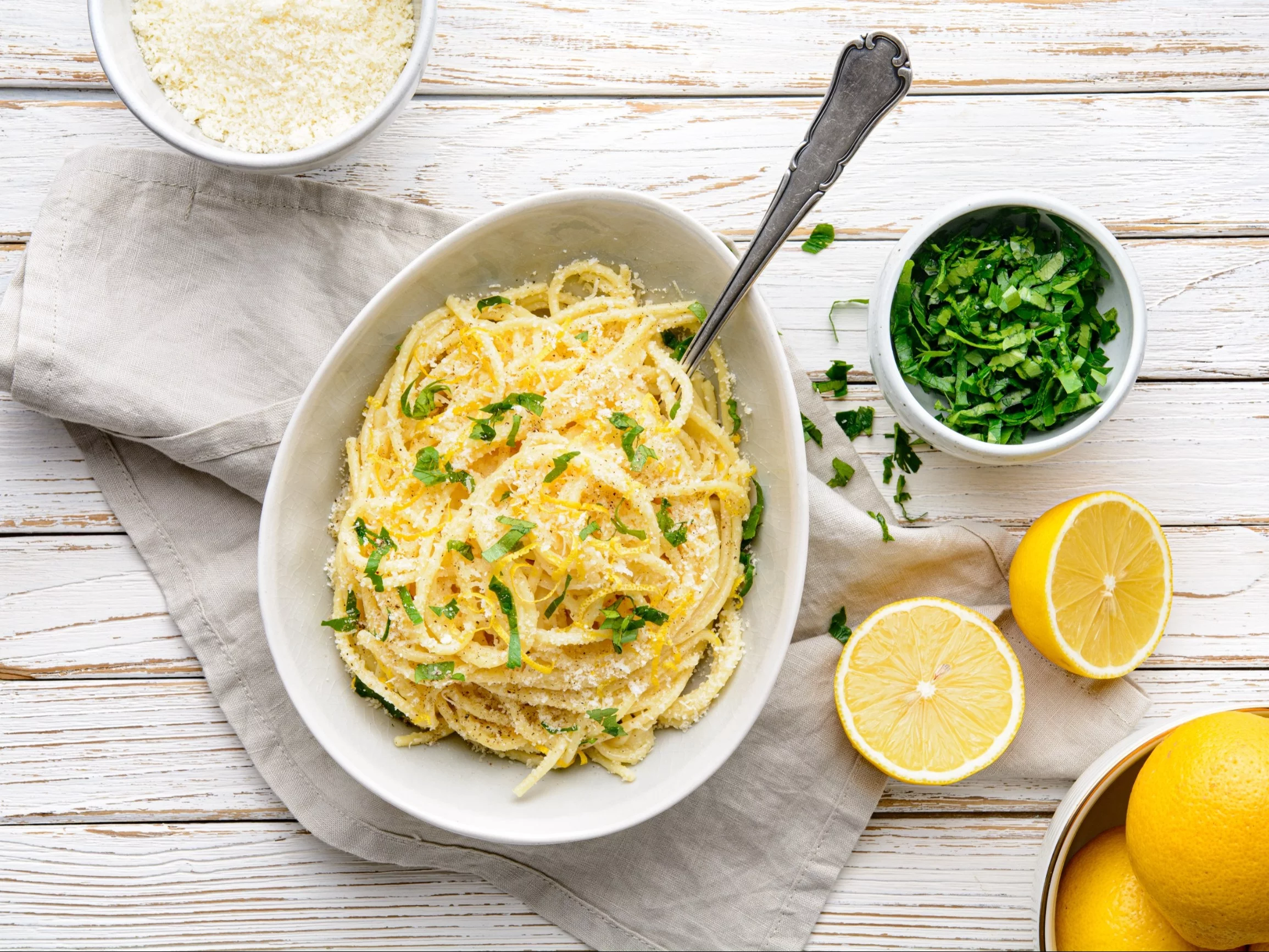 Spaghetti al limone