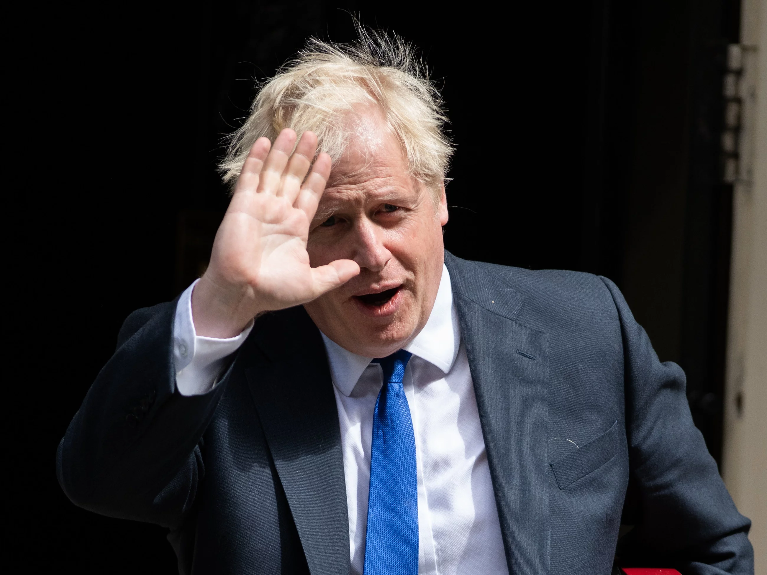 Premier Wielkiej Brytanii Boris Johnson.