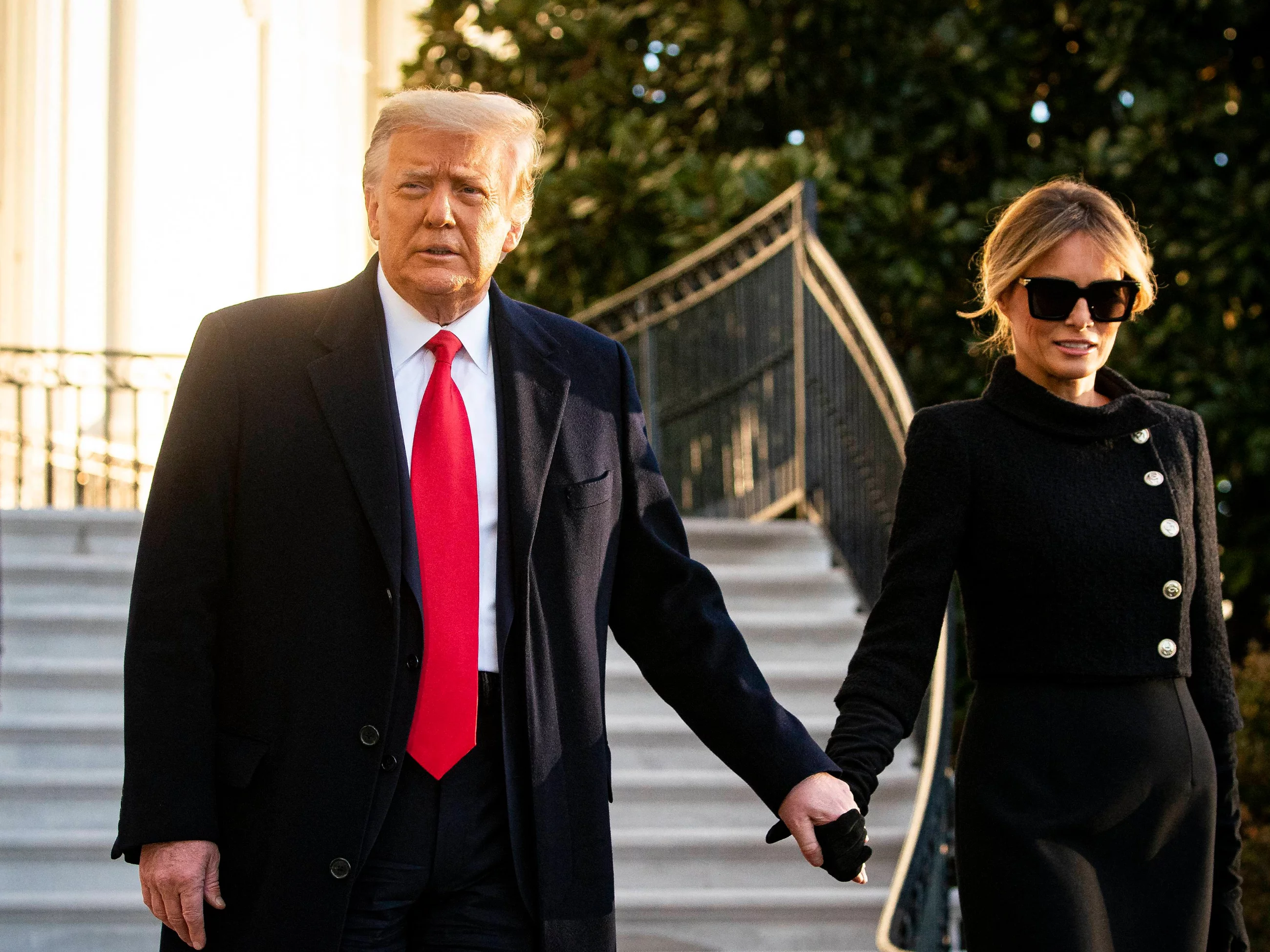 Donald i Melania Trumpowie