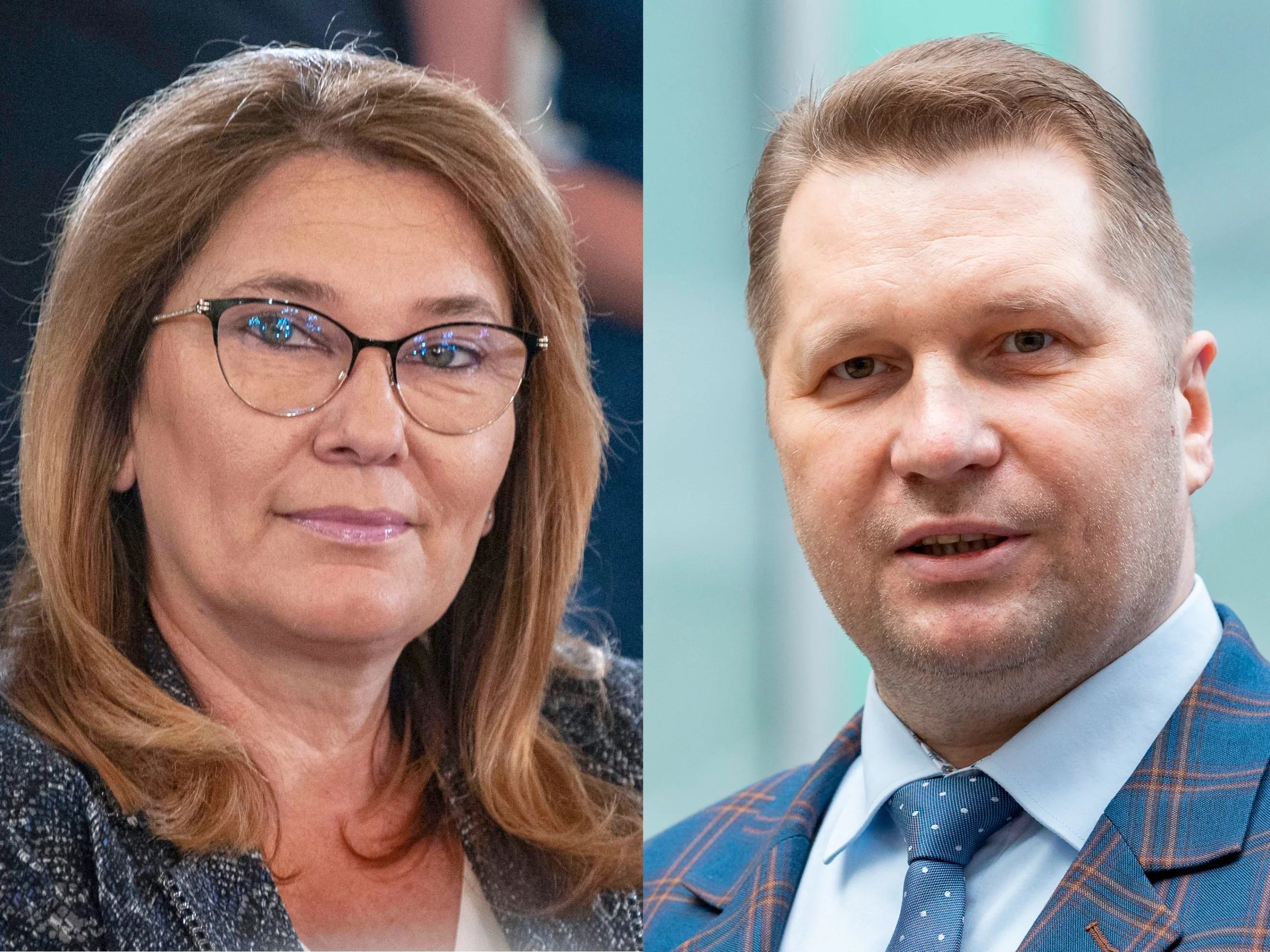 Beata Mazurek i Przemysław Czarnek