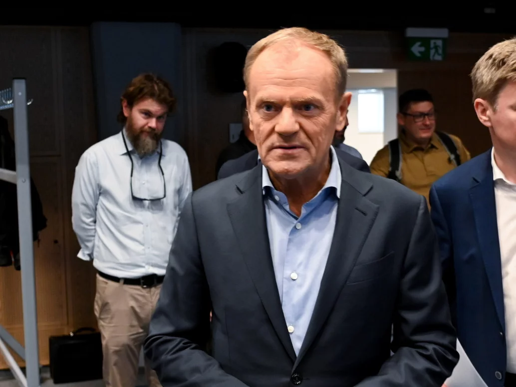 Lider PO Donald Tusk