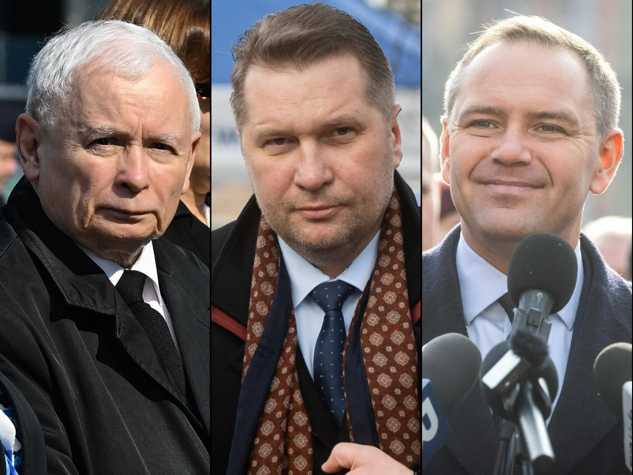 Jarosław Kaczyński, Przemysław Czarnek i Karol Nawrocki