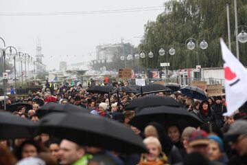 Czarny protest w Gdańsku