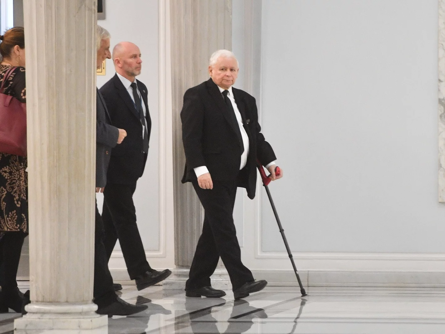 Jarosław Kaczyński w Sejmie