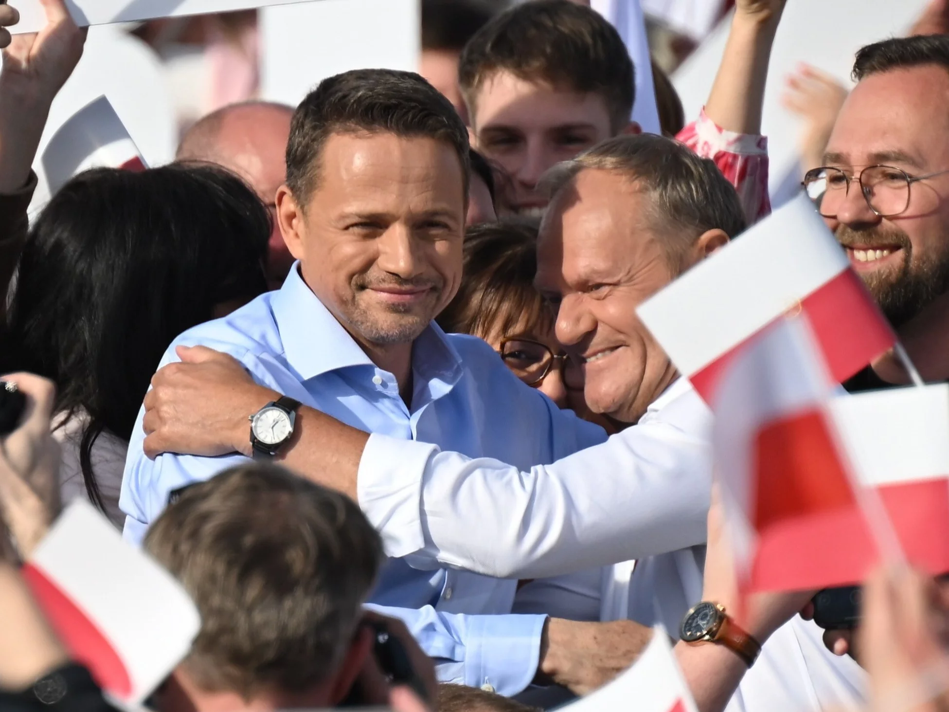 Rafał Trzaskowski i Donald Tusk