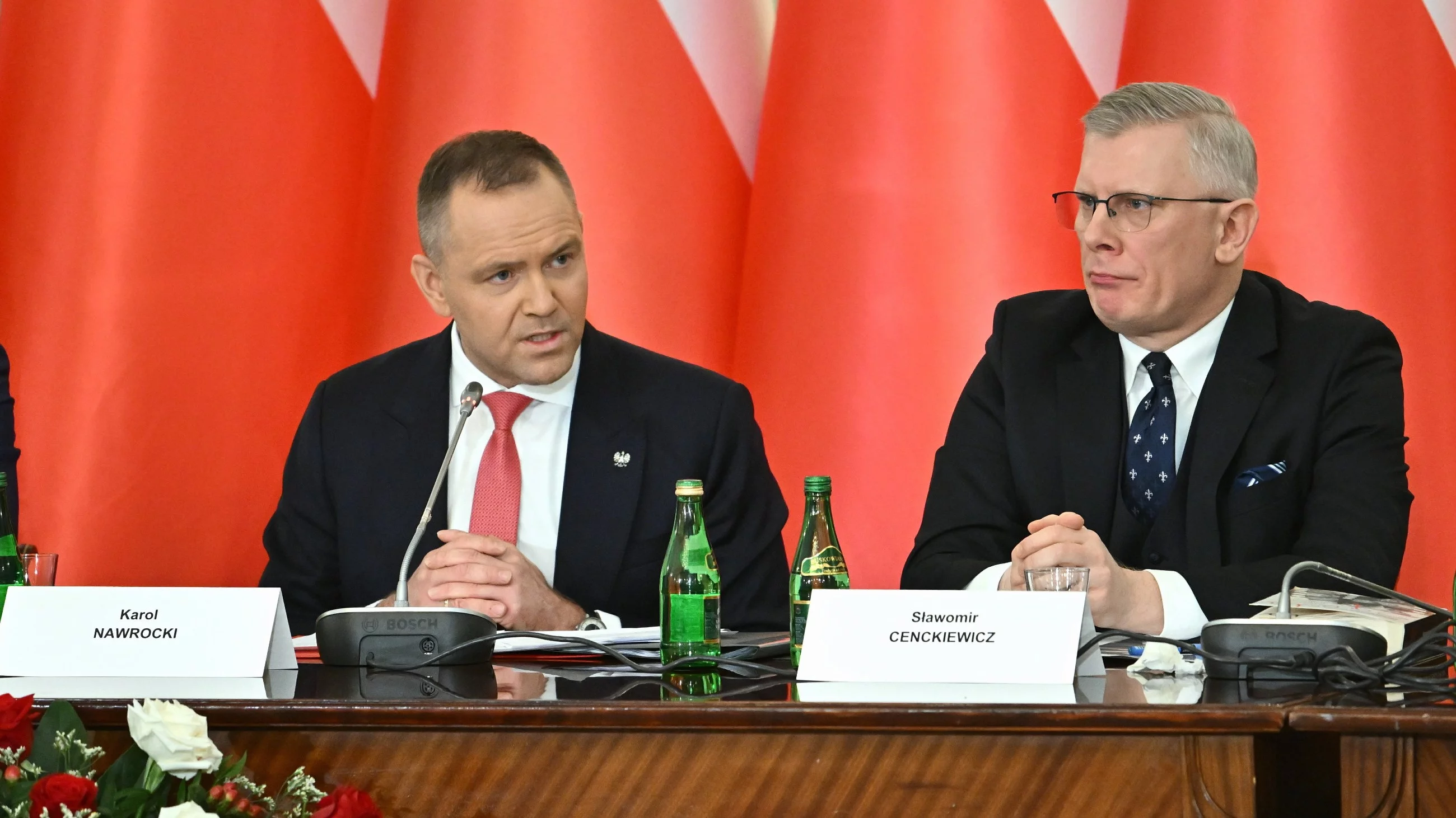 Karol Nawrocki i Sławomir Cenckiewicz
