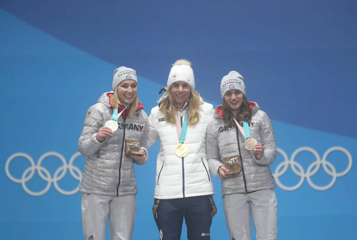 Czeszka Ester Ledecka ze złotem w Pjongczangu