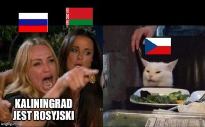 Mem z przejęcia Kaliningradu przez Czechy
