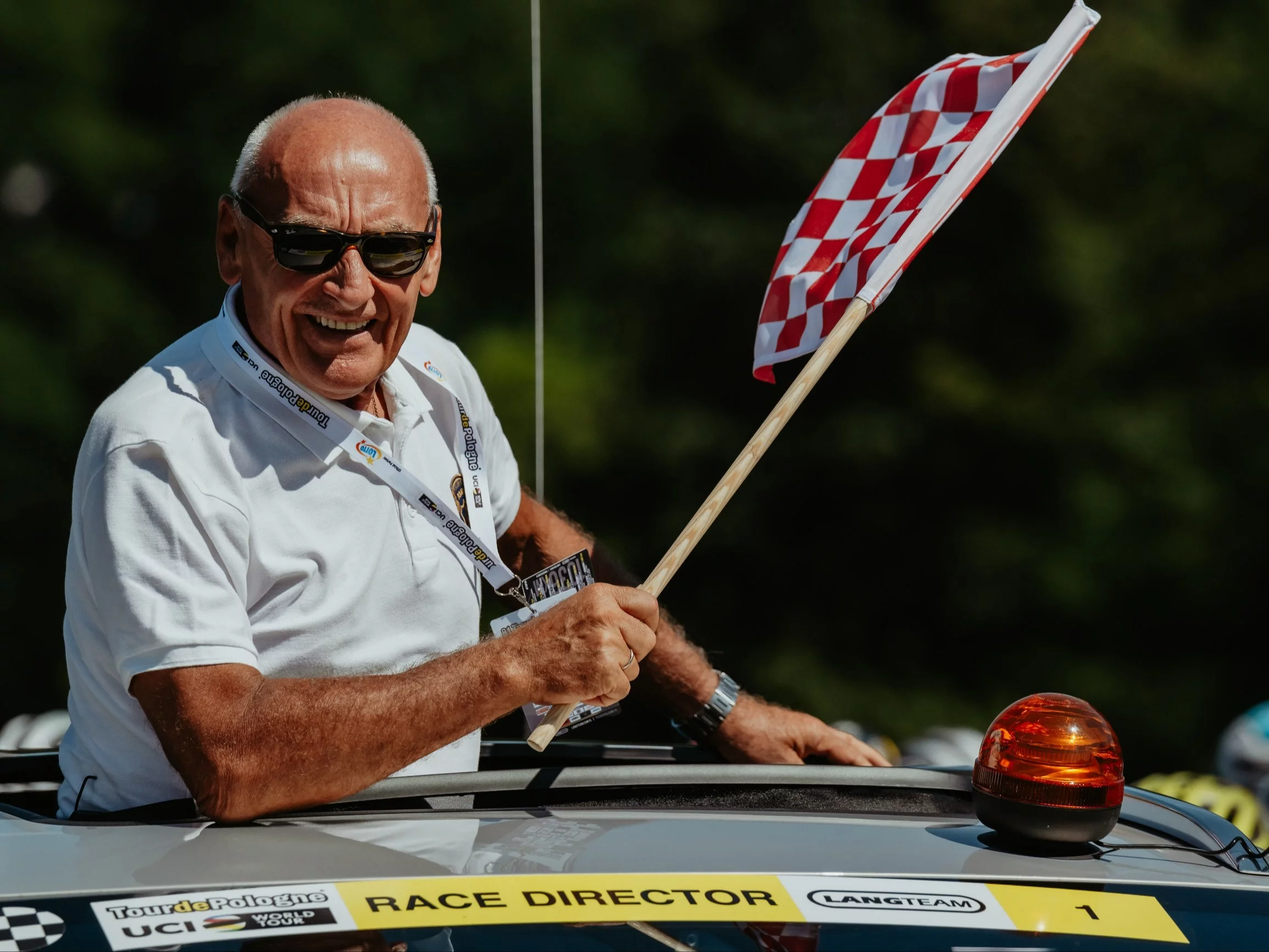 Czesław Lang w czasie Tour de Pologne 2024