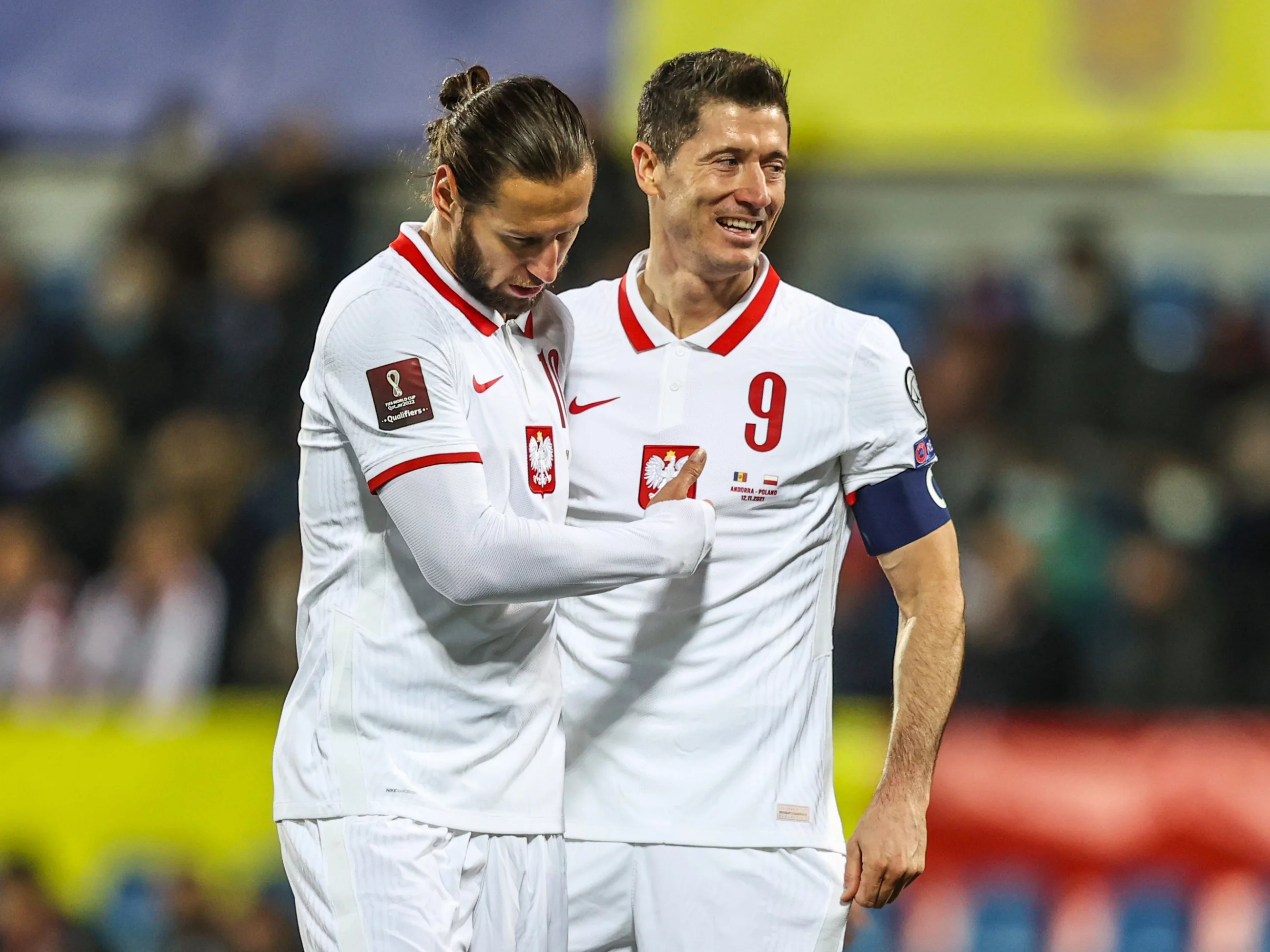 Grzegorz Krychowiak i Robert Lewandowski