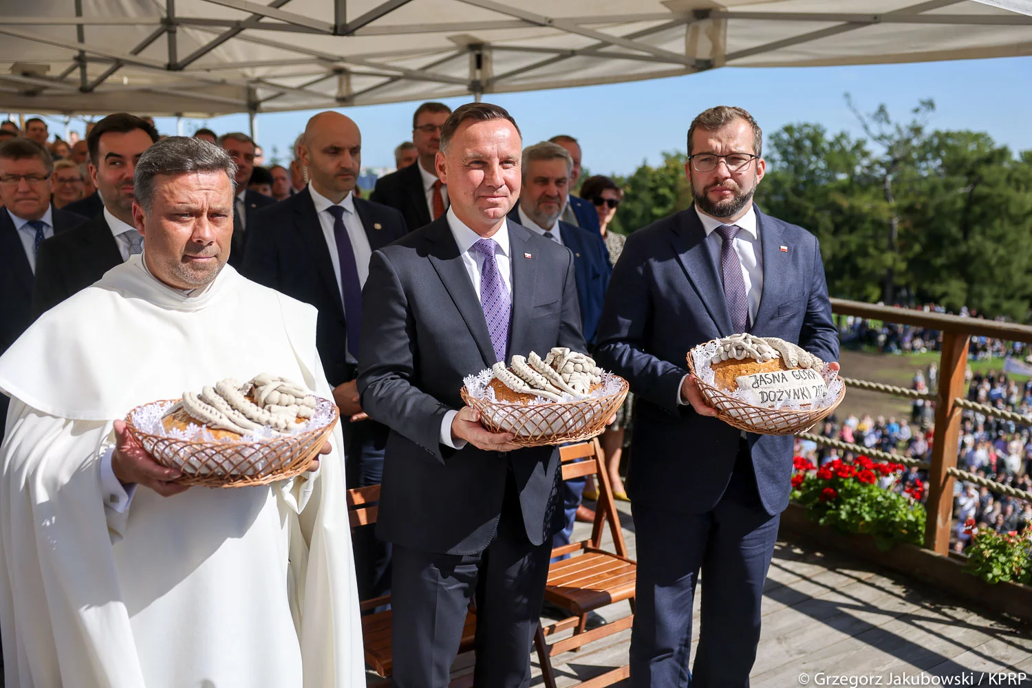 Andrzej Duda na Dożynkach Jasnogórskich