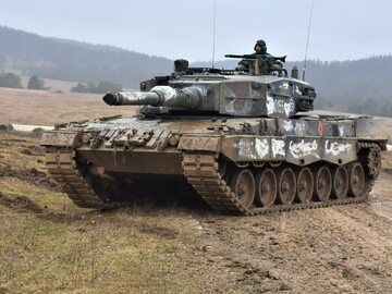 Czołg Leopard 2 w wersji 2A4.