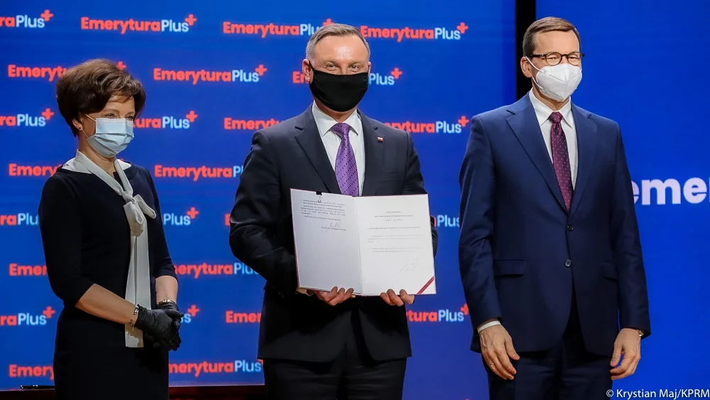 Andrzej Duda podpisał ustawę o 14. emeryturze