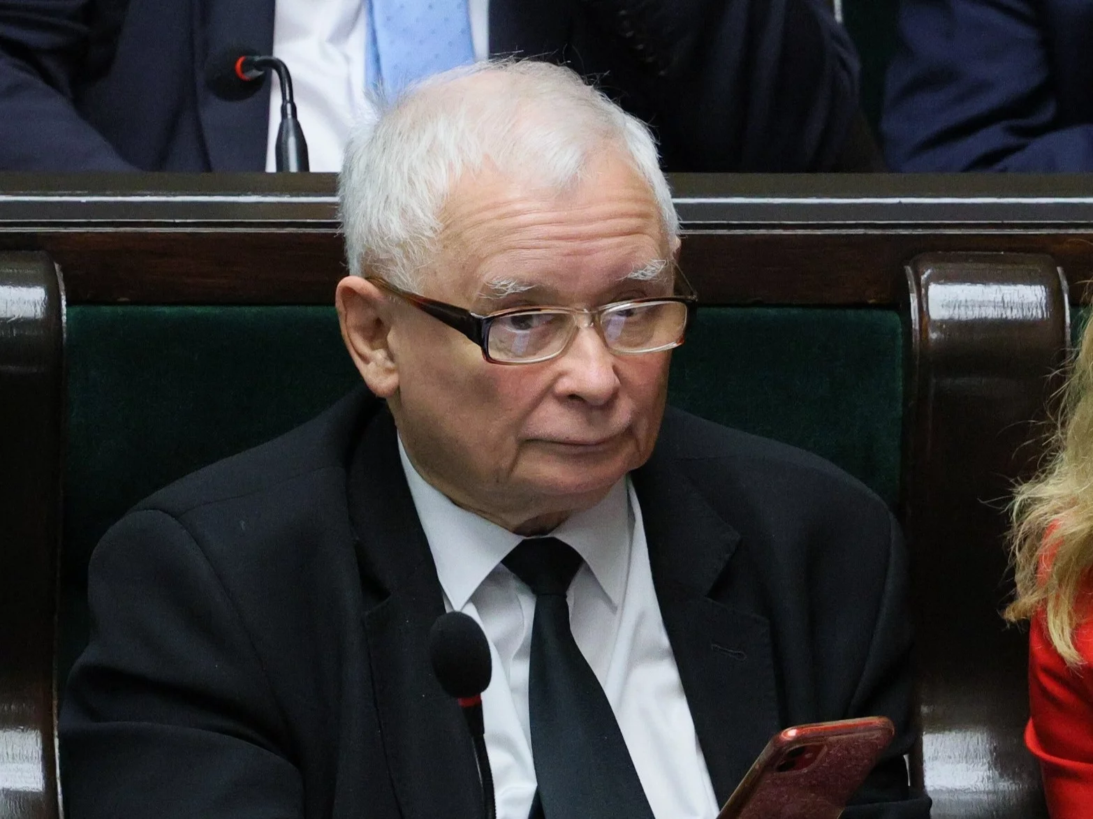 Prezes PiS Jarosław Kaczyński