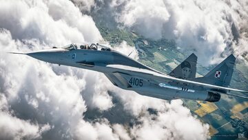 Cztery samoloty myśliwskie MiG-29 trafią z Polski na Ukrainę
